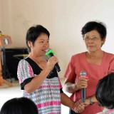 โครงการส่งเสริมและพัฒนาอาชีพผู้พิการ (กิจกรรมฝึกอบรมการทำน้ำยาล้างจาน)