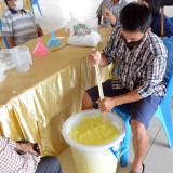 โครงการส่งเสริมและพัฒนาอาชีพผู้พิการ (กิจกรรมฝึกอบรมการทำน้ำยาล้างจาน)
