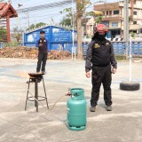 โครงการฝึกอบรมการป้องกันและระงับอัคคีภัยเบื้องต้นในชุมชนประจำปีงบประมาณ พ.ศ. ๒๕๖๘