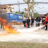 โครงการฝึกอบรมการป้องกันและระงับอัคคีภัยเบื้องต้นในชุมชนประจำปีงบประมาณ พ.ศ. ๒๕๖๘