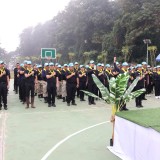 ร่วมกิจกรรมจิตอาสา"พัฒนาสนามกีฬากลางอำเภอฝาง"