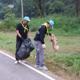 ร่วมกิจกรรมจิตอาสา"พัฒนาสนามกีฬากลางอำเภอฝาง"