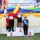 พิธีเปิด-ปิด การแข่งขันกีฬา ตามโครงการแข่งขันกีฬาสัมพันธ์เด็กและเยาวชนในเขตตำบลสันทราย ประจำปีงบประมาณ พ.ศ. ๒๕๗๐