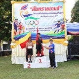พิธีเปิด-ปิด การแข่งขันกีฬา ตามโครงการแข่งขันกีฬาสัมพันธ์เด็กและเยาวชนในเขตตำบลสันทราย ประจำปีงบประมาณ พ.ศ. ๒๕๗๐