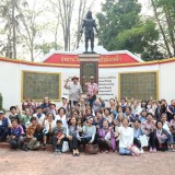 นักเรียนผู้สูงอายุ  โรงเรียนผู้สูงอายุปัญญาภิวัฒน์ เข้าศึกษาดูงาน ณ พิพิธภัณฑ์และศูนย์การเรียนรู้ด้านปิโตรเลียม กรมการพลังงานทหาร