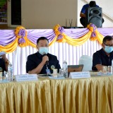 การประชุมคณะผู้บริหารและหัวหน้าส่วนราชการ ครั้งที่ ๘ ประจำปีงบประมาณ ๒๕๖๔