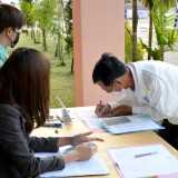 รับสมัครเลือกตั้งนายกเทศมนตรีตำบลสันทราย และสมาชิกสภาเทศบาลตำบลสันทราย เป็นวันที่สอง