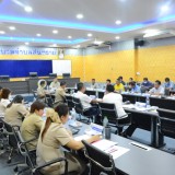 การประชุมเพื่อเตรียมความพร้อมการจัดทำร่างเทศบัญญัติงบประมาณรายจ่าย ประจำปีงบประมาณ พ.ศ. ๒๕๖๗
