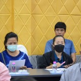 การประชุมเตรียมความพร้อมโครงการจัดงานวันผู้สูงอายุตำบลสันทราย ประจำปีงบประมาณ พ.ศ. ๒๕๖๖