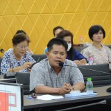 การประชุมเตรียมความพร้อมโครงการจัดงานวันผู้สูงอายุตำบลสันทราย ประจำปีงบประมาณ พ.ศ. ๒๕๖๖
