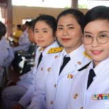 ร่วมพิธีวางพานพุ่มถวายราชสักการะและจุดเทียนถวายพระพรชัยมงคล เนื่องในโอกาสวันเฉลิมพระชนมพรรษา สมเด็จพระนางเจ้าสุทิดา พัชรสุธาพิมลลักษณ พระบรมราชินี