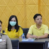 ร่วมต้อนรับหน้าฝ่ายอำนวยการ