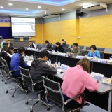 ประชุมคณะผู้บริหารและหัวหน้าส่วนราชการเทศบาลตำบลสันทราย ครั้งที่ ๑ ประจำปี ๒๕๖๘