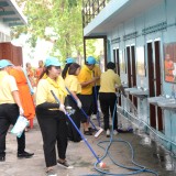 กิจกรรม Big Cleaning Day (กิจกรรม ๕ส.) บริเวณวัดศรีบุญเรือง
