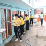 กิจกรรม Big Cleaning Day (กิจกรรม ๕ส.) บริเวณวัดศรีบุญเรือง