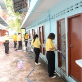 กิจกรรม Big Cleaning Day (กิจกรรม ๕ส.) บริเวณวัดศรีบุญเรือง