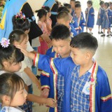 พิธีมอบวุฒิบัตรแก่นักเรียนชั้นอนุบาลปีที่ ๓ รุ่นที่ ๗ ที่สำเร็จการศึกษาหลักสูตรปฐมวัยประจำปีการศึกษา ๒๕๖๖