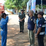 โครงการการฝึกการป้องกันและบรรเทาสาธารณภัย กรณีแผ่นดินไหว ประจำปี ๒๕๖๖ อำเภอฝาง จังหวัดเชียงใหม่