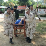 โครงการการฝึกการป้องกันและบรรเทาสาธารณภัย กรณีแผ่นดินไหว ประจำปี ๒๕๖๖ อำเภอฝาง จังหวัดเชียงใหม่