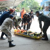 โครงการการฝึกการป้องกันและบรรเทาสาธารณภัย กรณีแผ่นดินไหว ประจำปี ๒๕๖๖ อำเภอฝาง จังหวัดเชียงใหม่