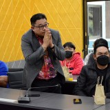 ร่วมกันต้อนรับ คณะศึกษาดูงานจากสหกรณ์การเกษตรลำลูกกา ตำบลบึงคำพร้อย อำเภอลำลูกกา จังหวัดปทุมธานี