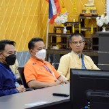 ร่วมกันต้อนรับ คณะศึกษาดูงานจากสหกรณ์การเกษตรลำลูกกา ตำบลบึงคำพร้อย อำเภอลำลูกกา จังหวัดปทุมธานี