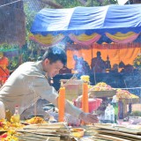 พิธีวางศิลาฤกษ์รูปเหมือนครูบาศรีวิชัย ณ วัดศรีมงคล ต.สันทราย อ.ฝาง จ.เชียงใหม่