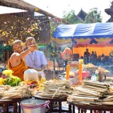 พิธีวางศิลาฤกษ์รูปเหมือนครูบาศรีวิชัย ณ วัดศรีมงคล ต.สันทราย อ.ฝาง จ.เชียงใหม่