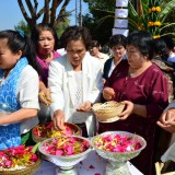 พิธีวางศิลาฤกษ์รูปเหมือนครูบาศรีวิชัย ณ วัดศรีมงคล ต.สันทราย อ.ฝาง จ.เชียงใหม่