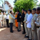 พิธีวางศิลาฤกษ์รูปเหมือนครูบาศรีวิชัย ณ วัดศรีมงคล ต.สันทราย อ.ฝาง จ.เชียงใหม่