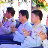 พิธีวางศิลาฤกษ์รูปเหมือนครูบาศรีวิชัย ณ วัดศรีมงคล ต.สันทราย อ.ฝาง จ.เชียงใหม่