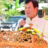 พิธีวางศิลาฤกษ์รูปเหมือนครูบาศรีวิชัย ณ วัดศรีมงคล ต.สันทราย อ.ฝาง จ.เชียงใหม่