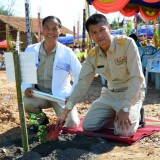 พิธีวางศิลาฤกษ์รูปเหมือนครูบาศรีวิชัย ณ วัดศรีมงคล ต.สันทราย อ.ฝาง จ.เชียงใหม่