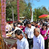 พิธีวางศิลาฤกษ์รูปเหมือนครูบาศรีวิชัย ณ วัดศรีมงคล ต.สันทราย อ.ฝาง จ.เชียงใหม่