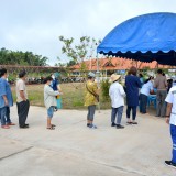 บริการฉีดวัคซีนป้องกันเชื้อไวรัส COVID-19 แก่ประชาชนที่ได้รับการนัดฉีดวัคซีน เข็มที่ ๒ (Astra Zeneca) ในพื้นที่อำเภอฝาง