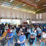 บริการฉีดวัคซีนป้องกันเชื้อไวรัส COVID-19 แก่ประชาชนที่ได้รับการนัดฉีดวัคซีน เข็มที่ ๒ (Astra Zeneca) ในพื้นที่อำเภอฝาง