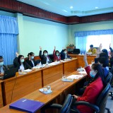 การประชุมคณะอนุกรรมการสนับสนุนการจัดบริการดูแลระยะยาวสำหรับผู้สูงอายุที่มีภาวะพึ่งพิง และบุคคลอื่นที่มีภาวะพึ่งพิง ครั้งที่ ๑ ประจำปีงบประมาณ ๒๕๖๔