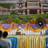 การประชุมพนักงานเทศบาลตำบลสันทราย ครั้งที่ ๖ ประจำปีงบประมาณ พ.ศ.๒๕๖๔ และตรวจหาสารเสพติดพนักงานเทศบาลตำบลสันทรายทุกคน