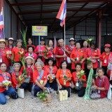 กิจกรรมกีฬาสีโรงเรียนผู้สูงอายุตำบลสันทราย