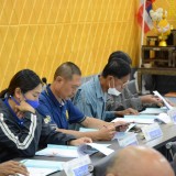 การประชุมคณะกรรมการศูนย์ปฏิบัติการความปลอดภัยทางถนนเทศบาลตำบลสันทราย (ศปถ.ทต.สันทราย) 