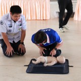 โครงการอบรมเชิงปฏิบัติการให้ความรู้การปฐมพยาบาลเบื้องต้นและการฟื้นคืนชีพขั้นพื้นฐาน ประจำปีงบประมาณ พ.ศ.๒๕๖๙  (วันที่ ๒)