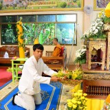 โครงการหล่อเทียนและถวายเทียนจำนำพรรษา ประจำปี 2561