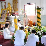 โครงการหล่อเทียนและถวายเทียนจำนำพรรษา ประจำปี 2561