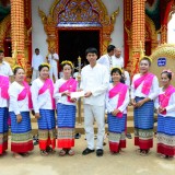 โครงการหล่อเทียนและถวายเทียนจำนำพรรษา ประจำปี 2561