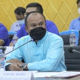 การประชุมคณะกรรมการศูนย์ปฏิบัติการความปลอดภัยทางถนนเทศบาลตำบลสันทราย ประจำปีงบประมาณ พ.ศ. ๒๕๖๕