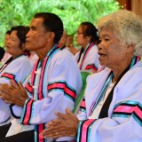 พิธีมอบใบประกาศนียบัตรผู้สำเร็จการศึกษาศูนย์พัฒนาการเรียนรู้ผู้สูงอายุตำบลสันทราย
