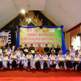 พิธีมอบใบประกาศนียบัตรผู้สำเร็จการศึกษาศูนย์พัฒนาการเรียนรู้ผู้สูงอายุตำบลสันทราย