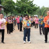 งานสระเกล้าดำหัว นายกเทศมนตรี ประธานสภาเทศบาล และปลัดเทศบาลตำบลสันทราย ประจำปี พ.ศ. ๒๕๖๙