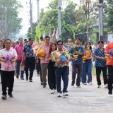 งานสระเกล้าดำหัว นายกเทศมนตรี ประธานสภาเทศบาล และปลัดเทศบาลตำบลสันทราย ประจำปี พ.ศ. ๒๕๖๙