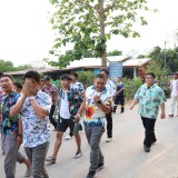 งานสระเกล้าดำหัว นายกเทศมนตรี ประธานสภาเทศบาล และปลัดเทศบาลตำบลสันทราย ประจำปี พ.ศ. ๒๕๖๙